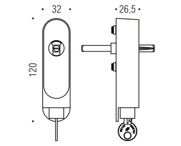 CD 02 DK LOCK - Steel security door lock by Colombo Design - view 3